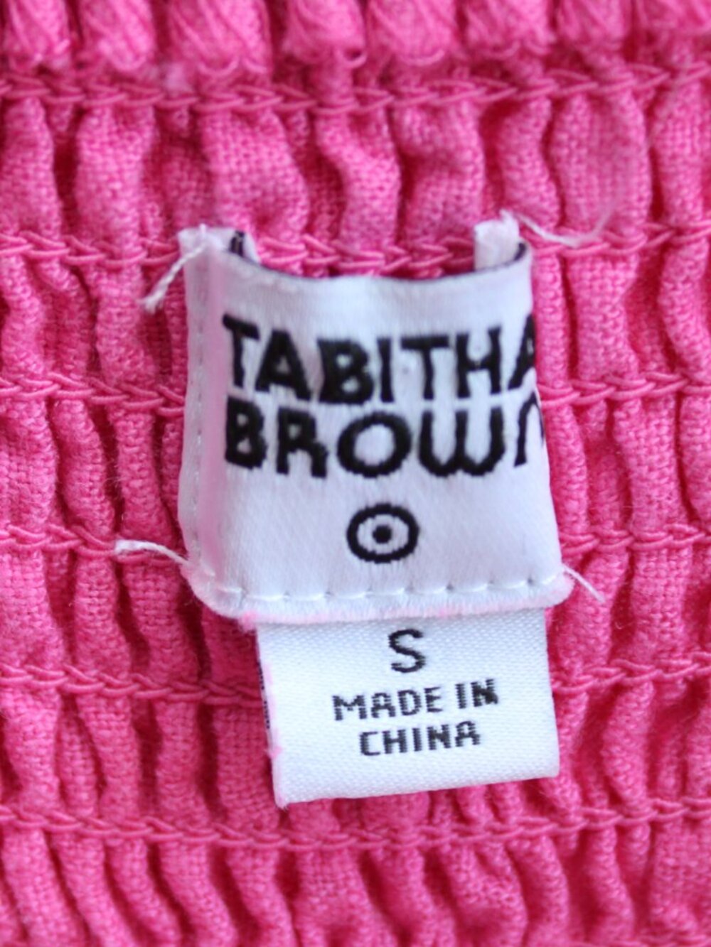 Tabitha Brown X Target Pink Red Colorblock Sleeveless Front Tie Maxi Dress Small - Picture 3 of 6